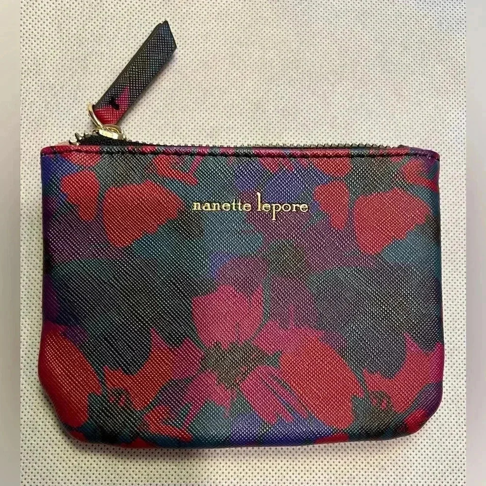 nanette lepore | ladies small floral coin purse